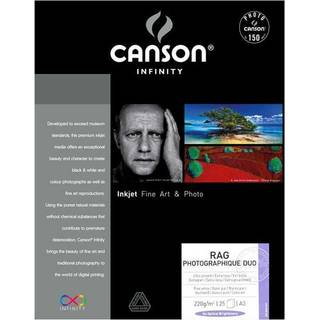 Canson, Rag Photographique DUO, 220 g - A3+, 25 ark