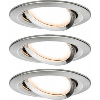 Paulmann Nova LED-spot 3 stk. drejelig, jern