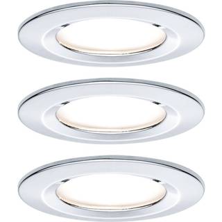 Paulmann LED indbygningsspot Nova Coin 3 krom rund dæmpbar