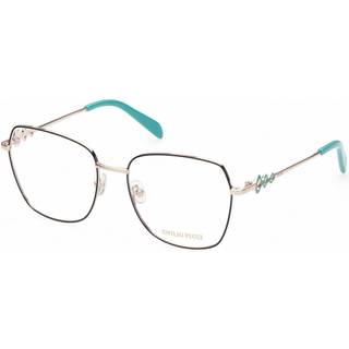 Emilio Pucci EP5179 005 54 Briller Kvinder Black - Black Gold - 54mm