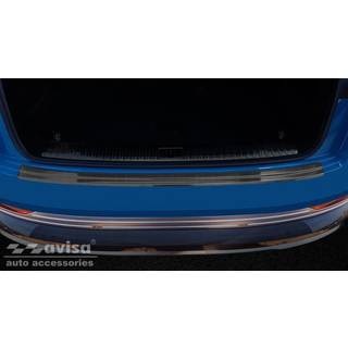 Læssekantbeskytter - Audi E-Tron 2018-> Rustfrit Stål - Sort Børstet Stål