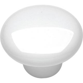 Hickory Hardware P29-W 1-1/2-tommer Engelsk hyggelig knobhvide