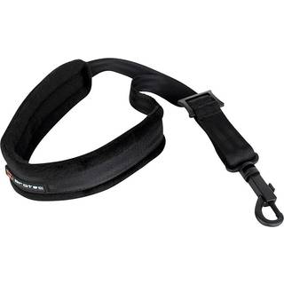 Pro Tec A311p 20-tommer junior polstret saxofonhalsestrop med drejelig snap sort