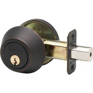 Copper Creek DB2410TB Standard Duty Single Cylinder Deadbolt i TB Finish