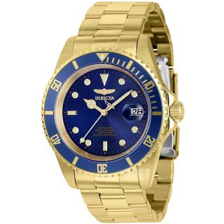 Invicta 8930OBXL Pro Diver Blå/Gul guldtonet stål Ø43 mm
