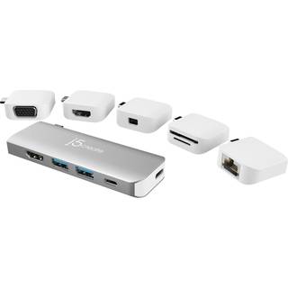 j5create ULTRADRIVE Kit - USB-C Multi-Display Modular Dock