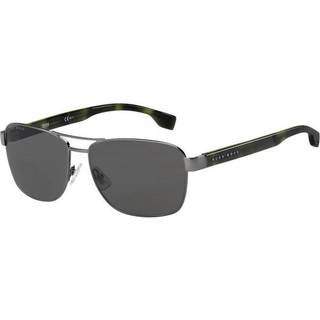 Hugo Boss Mand BOSS 1240/S KJ1/IR Solbriller Metal Rifle tønde Grå Pilot