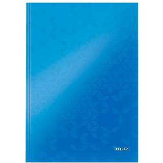 Notesblok Leitz WOW A4 lin.90g-80ark blå, 6 stk. Leitz 46251036