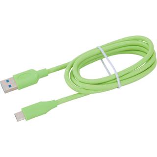 Sinox One USB C til USB A kabel. 1m. Grøn (På lager i butik)