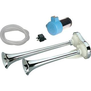 Signalhorn båd 12 V Marco TT2-M Twin plastic, plast, kompressordrevet, udvendig