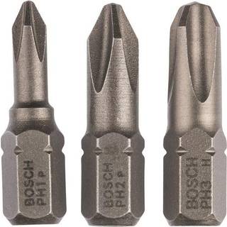 Bosch Bits Sæt Pz1,2,3 25mm Standard 3stk - 2609255967