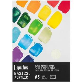 LQX acrylic pad 300g A3, 12 pages