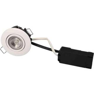 Scan Products Luna LP 230V Dæmpbar Flimmerfri 6.2W 2700K Ra95 IP44 Mat Hvid Rund.