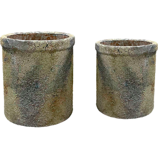 Treasure Krukkesæt - S/2 Terracotta - Ø18xH21 cm / Ø23xH25 cm