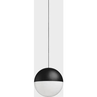 Flos String Light Sphere Pendel 12m Dæmpbar Med Casambi - Loftslamper Aluminium Sort - F6488030