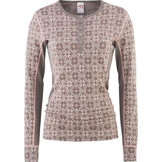 Kari Traa Rose Long Sleeve Baselayer 42/L TAUPE