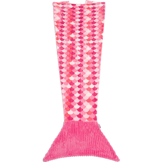 KANGURU Sirena Børne Havfrue Plaid/Tæppe Pink