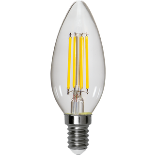 Star Trading - LED LAMP E14 C35 CLEAR - 5,9W - 3000K