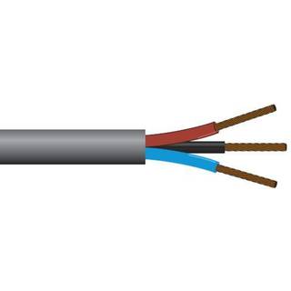 NKT Ledning 2x0,75 pkAAu sort s50