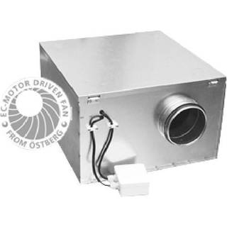 Lindab IRB EC boksventilator - 125 B (max. 551 m3/h)