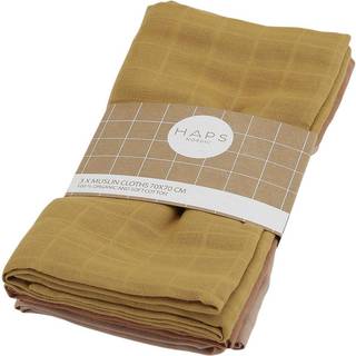 HAPS Nordic Stofbleer - 70x70cm. - 3-Pak - Solid Warm
