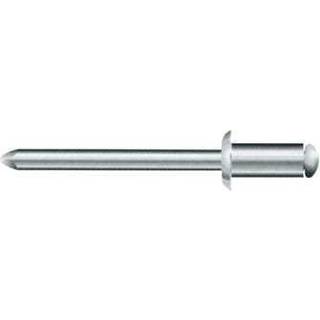 Heco Blindnitter med kuglehoved, alu/stål 4,8x10 mm, 95 st