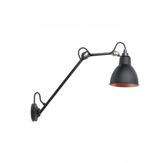 Lampe Gras N122 Væglampe Sort/Sort/Kobber – DCWéditions