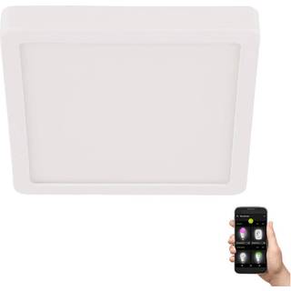 EGLO FUEVA 5 plafond 285x285 mm, 4000K, IP44, hvid