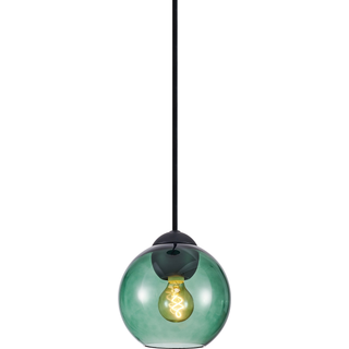 Bubbles Pendel - Ø14 cm - Grøn/Sort - Halo Design