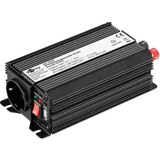 Goobay Inverter til bil 12V til 230V, 150W/300W Modificeret Sinus