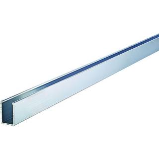 RIAS RIALIGHT alu-klipseskinne til 25 mm termoplader - 6000 mm