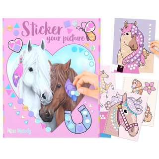 Miss Melody Puslebog Sticker your Picture