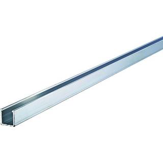 RIAS RIALIGHT alu-klipseskinne til 16 mm termoplader - 3500 mm