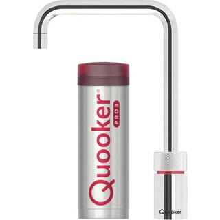 Quooker Nordic Square - Inklusiv PRO3VAQ beholder Krom