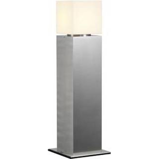 SLV sokkellampe Square Pole, højde 60 cm, grå, stål