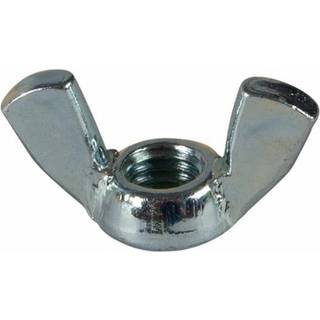 ESSVE 535036 Vingemøtrik Galvaniseret M8, pakke med 4