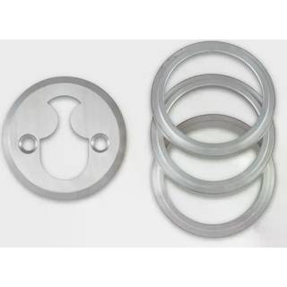 Jasa universal cylinderring rokoko 6-21mm rustfri stål