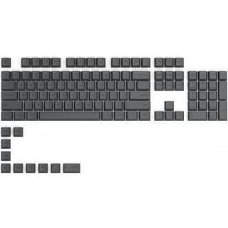 Glorious GPBT Keycaps - 114 PBT Caps ANSI US Layout - Black Ash