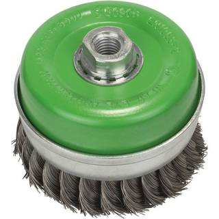 Bosch Kopbørste Flettet 100mm Inox M14 - 2608622105