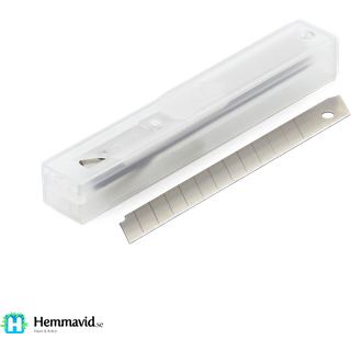 Hobbyknivblade / Cutterblade Små 10-Pak 10 mm Til 632003/632014