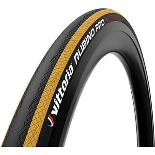 Vittoria Cykeldæk Rubino Pro G2 25-622 (700 X 25C / 28 X 1.00) Foldbart Mustard Sort/Sort