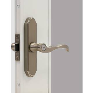 Larson Certified Storm Door M2 Mortise Handle Set (b?rstet nikkel)
