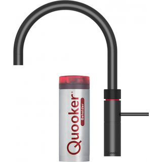 Quooker Fusion Round sort, inkl. Pro3 beholder