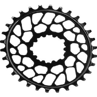 Absolute Black Klinge 34T Oval  direkte montering BB30