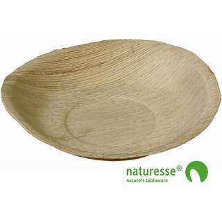Tallerken Palmeblad Ø180x25 mm, 100 stk Svanemærket