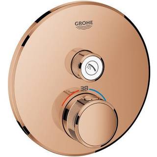 Grohe GRT SmartControl brus Forplade, Termostat med 1 ventil, warm sunset