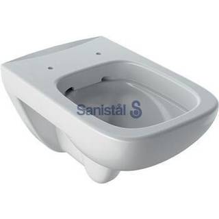 Geberit Renova Plan væghængt toilet, Rimfree: T=54cm, Hvid