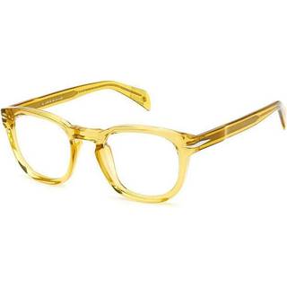 David Beckham DB 7050 40G 47 Briller Mænd Gul - Transparent Yellow - 47mm