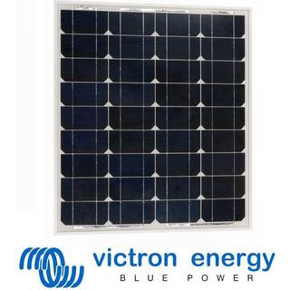 Hård solcelle Victron BlueSolar 55WP (4A), 55 W, monokrystallin, 12 V, med aluminiumsramme, 545 x 668 x 25 mm