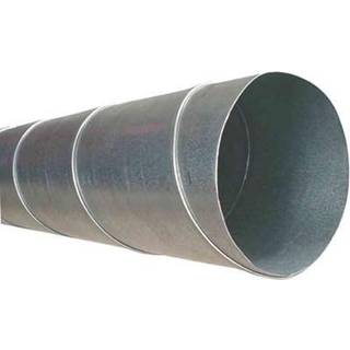 Flexit 115022 Ventilationsrør galvaniseret stål, 2,4 meter 160 mm